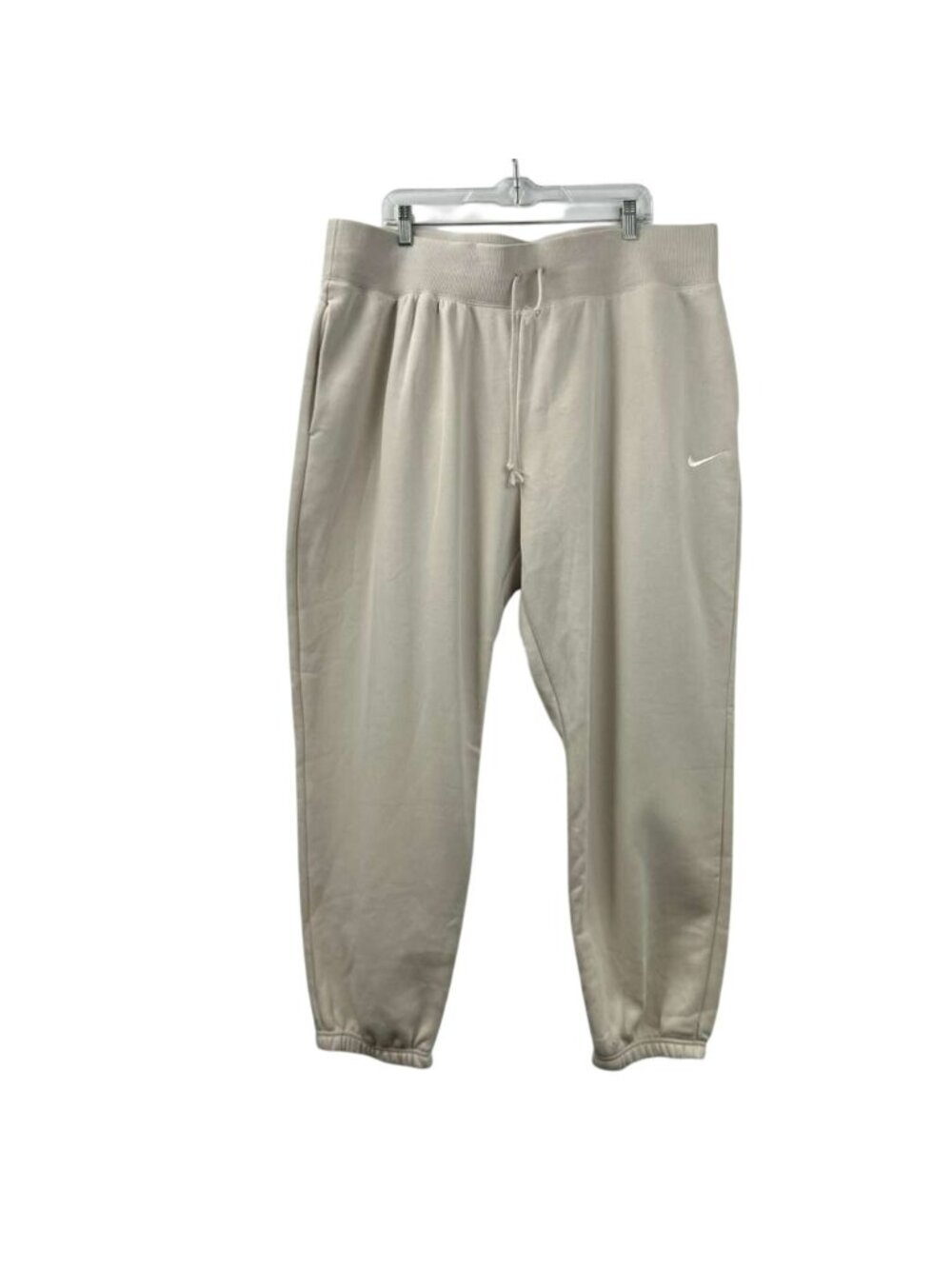 Nike Sportswear Phoenix Fleece Women's XXL Beige Oversized Fit High Rise NWT